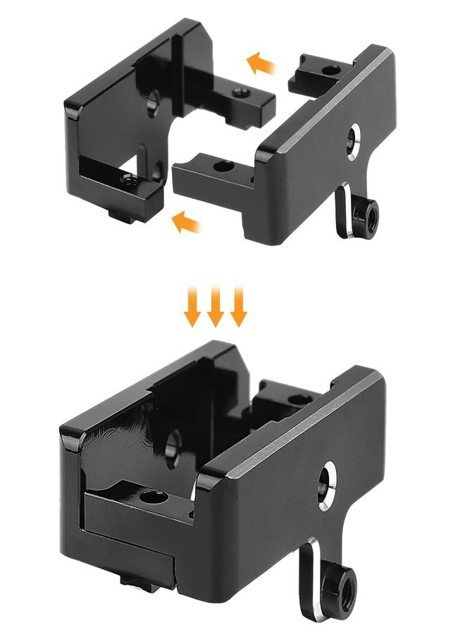 CrazyHobby Aluminum Servo Mount for Traxxas TRX4M TRX4MT K10 F150 High Trail Bronco Defender 1/18 Crawler Car Upgrade Parts - Image 4